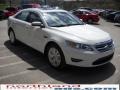 White Suede Metallic - Taurus SEL AWD Photo No. 4