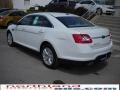 White Suede Metallic - Taurus SEL AWD Photo No. 8
