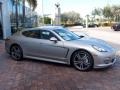 Platinum Silver Metallic - Panamera 4S Photo No. 3