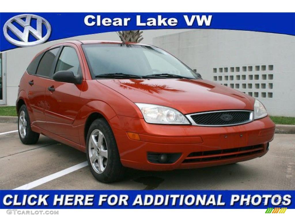 Sangria Red Metallic Ford Focus