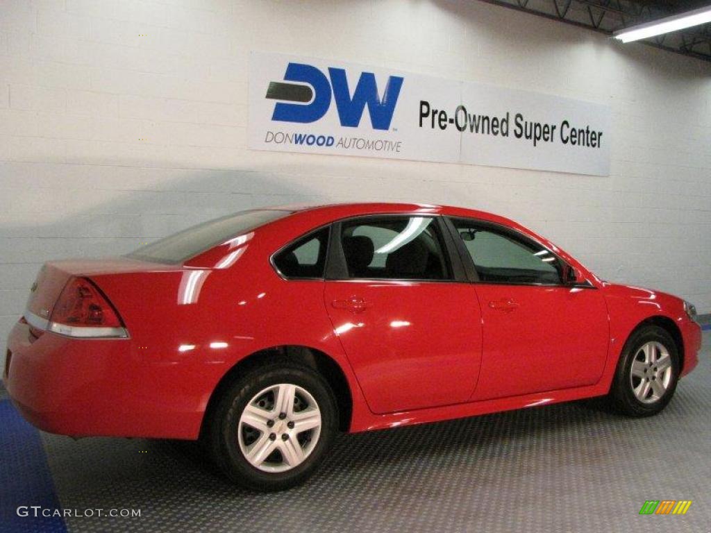 2010 Impala LS - Victory Red / Ebony photo #4