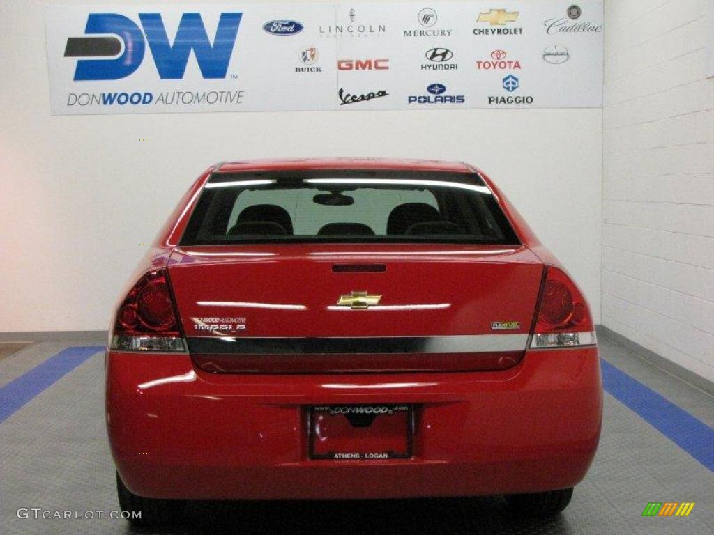 2010 Impala LS - Victory Red / Ebony photo #8