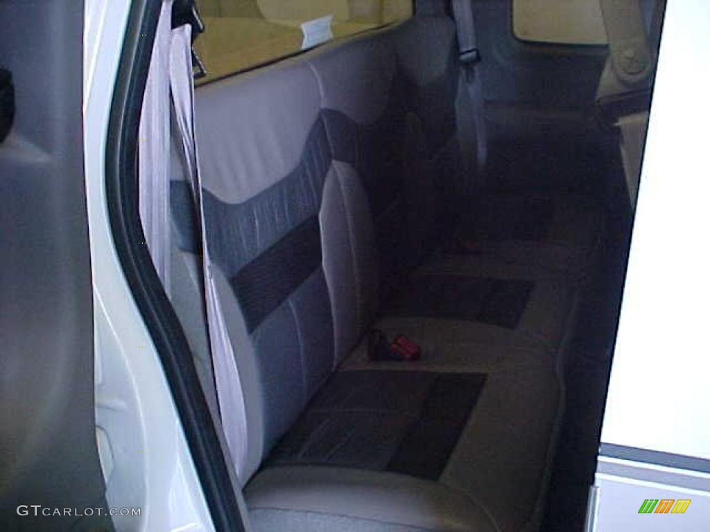 1997 F150 XLT Extended Cab - Oxford White / Medium Graphite photo #12