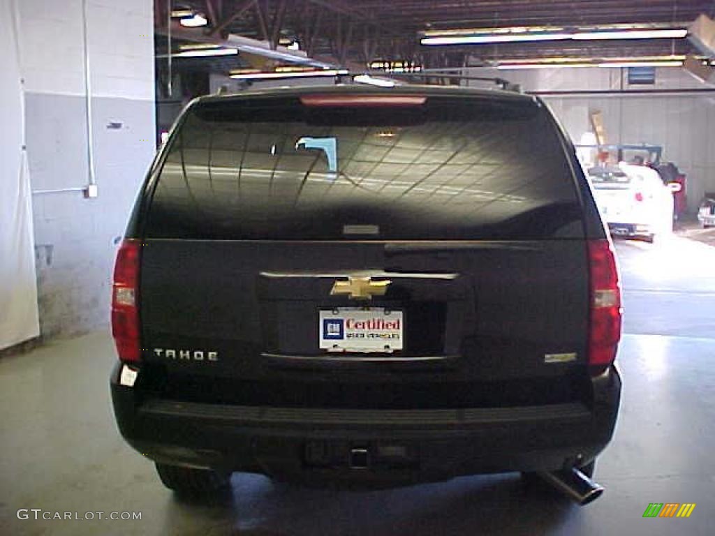 2007 Tahoe LTZ 4x4 - Black / Light Cashmere/Ebony photo #18