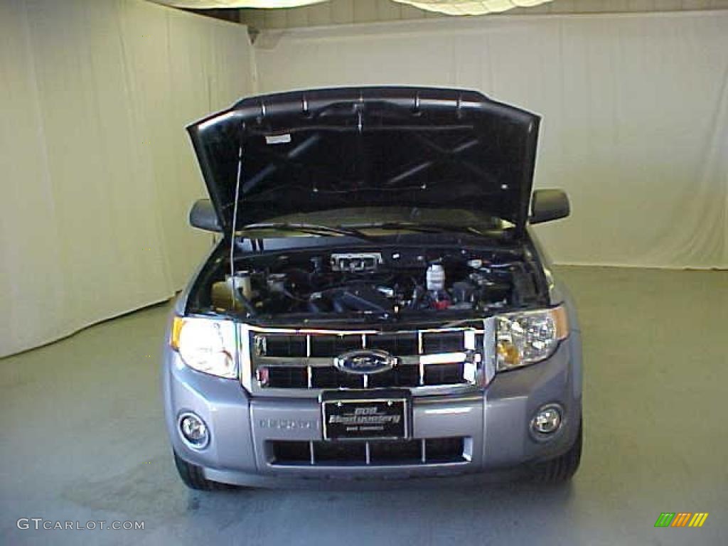 2008 Escape XLT V6 - Tungsten Grey Metallic / Charcoal photo #4