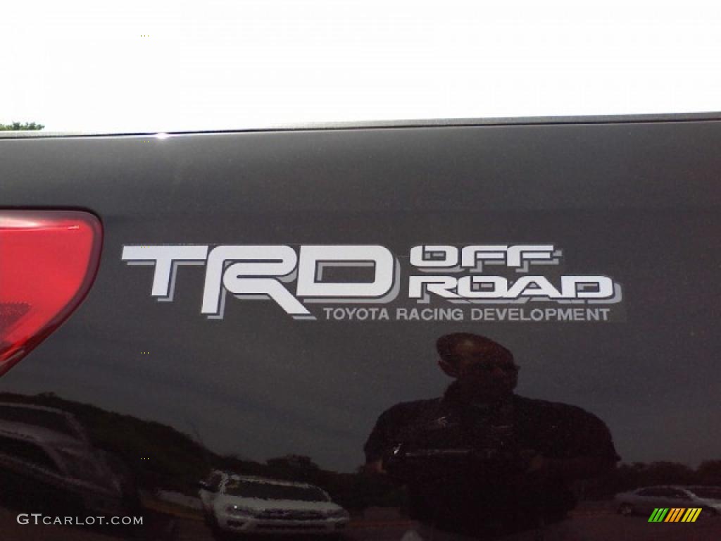 2010 Tundra Limited Double Cab 4x4 - Black / Graphite Gray photo #20