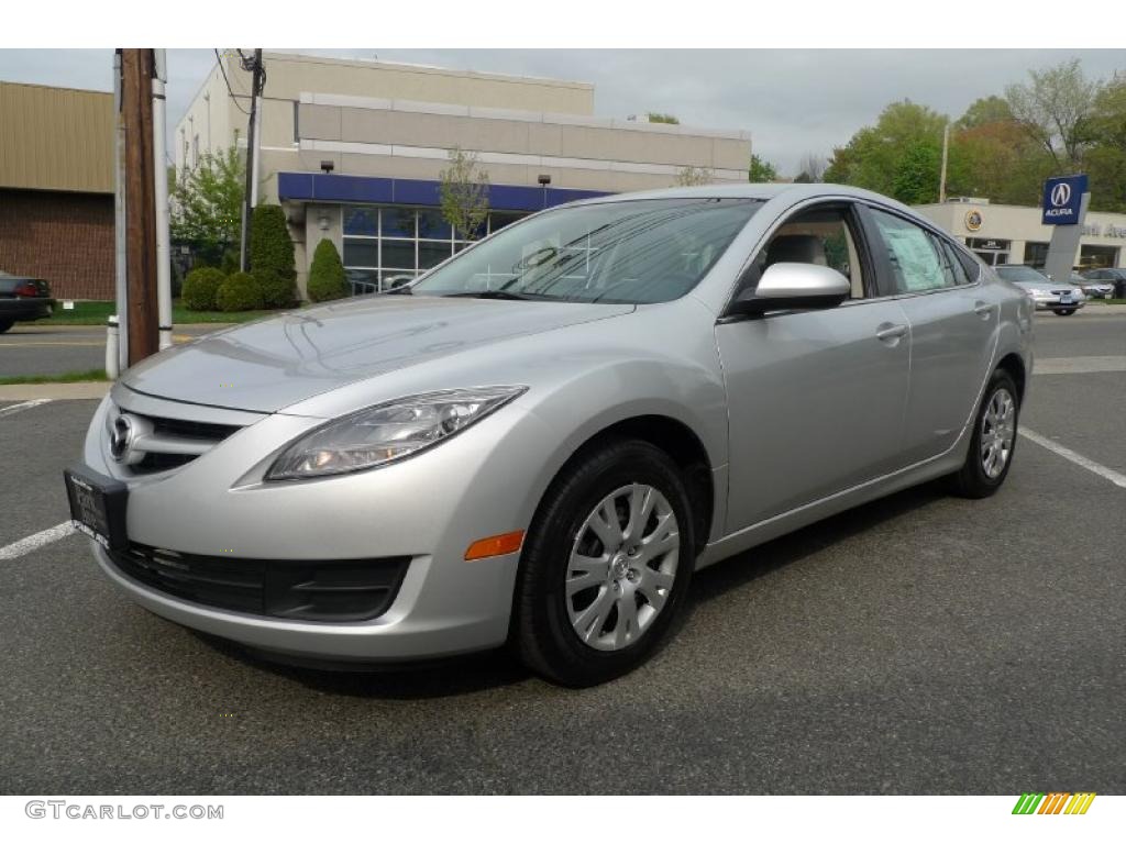 2009 MAZDA6 i Sport - Brilliant Silver Metallic / Gray photo #8