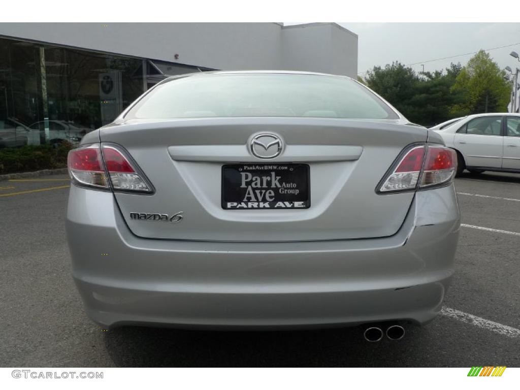 2009 MAZDA6 i Sport - Brilliant Silver Metallic / Gray photo #13