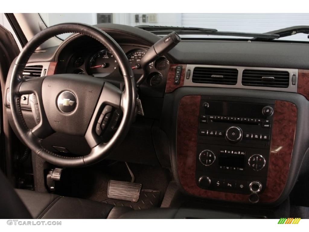 2008 Silverado 1500 LTZ Extended Cab 4x4 - Desert Brown Metallic / Ebony photo #8