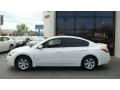 2007 Winter Frost Pearl Nissan Altima Hybrid  photo #2