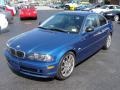 2002 Topaz Blue Metallic BMW 3 Series 325i Coupe  photo #2