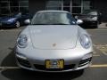 2009 Arctic Silver Metallic Porsche 911 Carrera 4 Coupe  photo #2