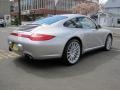 2009 Arctic Silver Metallic Porsche 911 Carrera 4 Coupe  photo #7