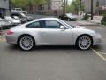 2009 Arctic Silver Metallic Porsche 911 Carrera 4 Coupe  photo #20