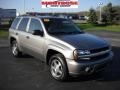 2007 Graystone Metallic Chevrolet TrailBlazer LS 4x4  photo #23