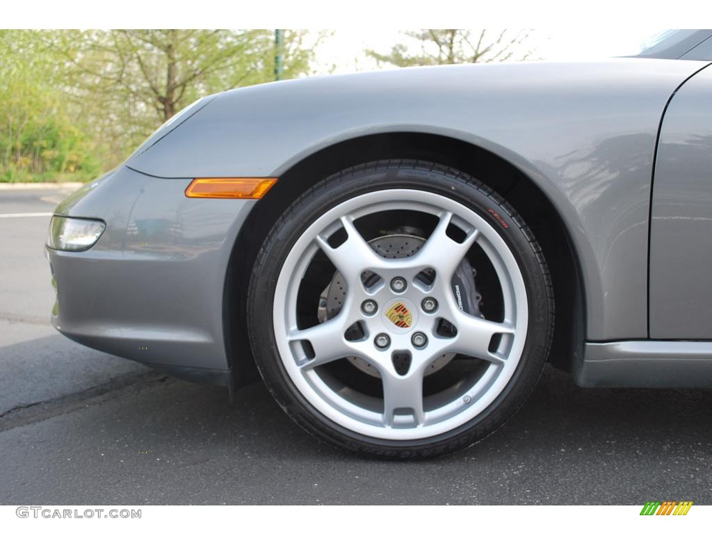 2007 911 Carrera Coupe - Meteor Grey Metallic / Black Standard Leather photo #9