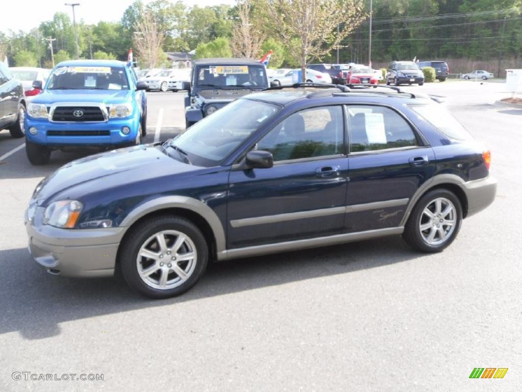 2005 Impreza Outback Sport Wagon - Regal Blue Pearl / Gray Tricot photo #1