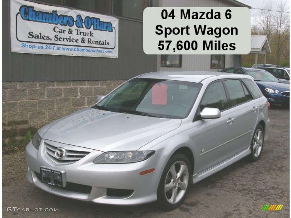 2004 Glacier Silver Metallic Mazda Mazda6 S Sport Wagon