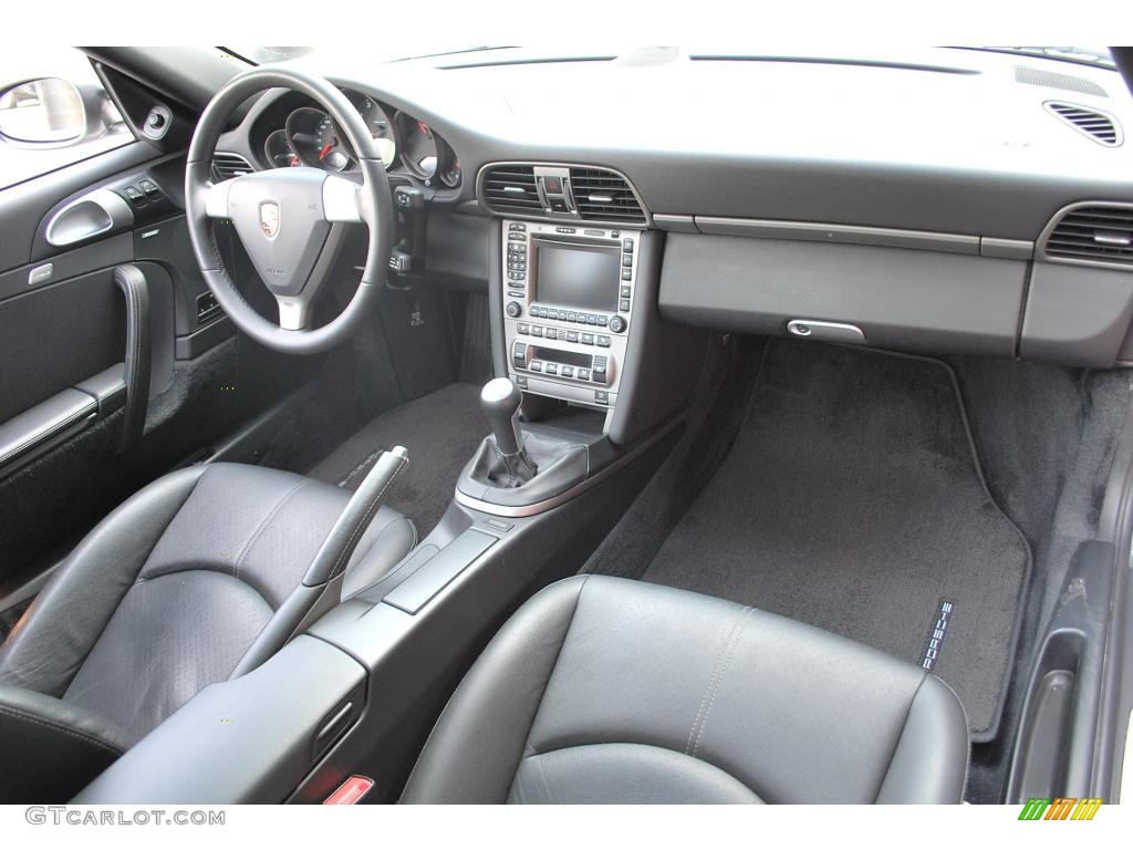 2007 911 Carrera Coupe - Meteor Grey Metallic / Black Standard Leather photo #13