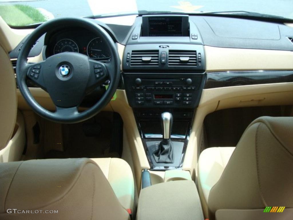 2007 X3 3.0si - Alpine White / Sand Beige photo #9