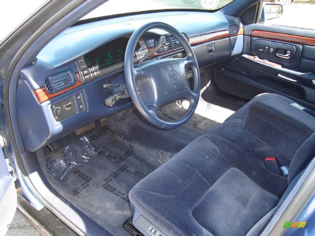 1998 DeVille Sedan - Dark Adriatic Blue Metallic / Blue photo #24