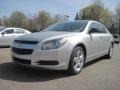 2010 Silver Ice Metallic Chevrolet Malibu LS Sedan  photo #1