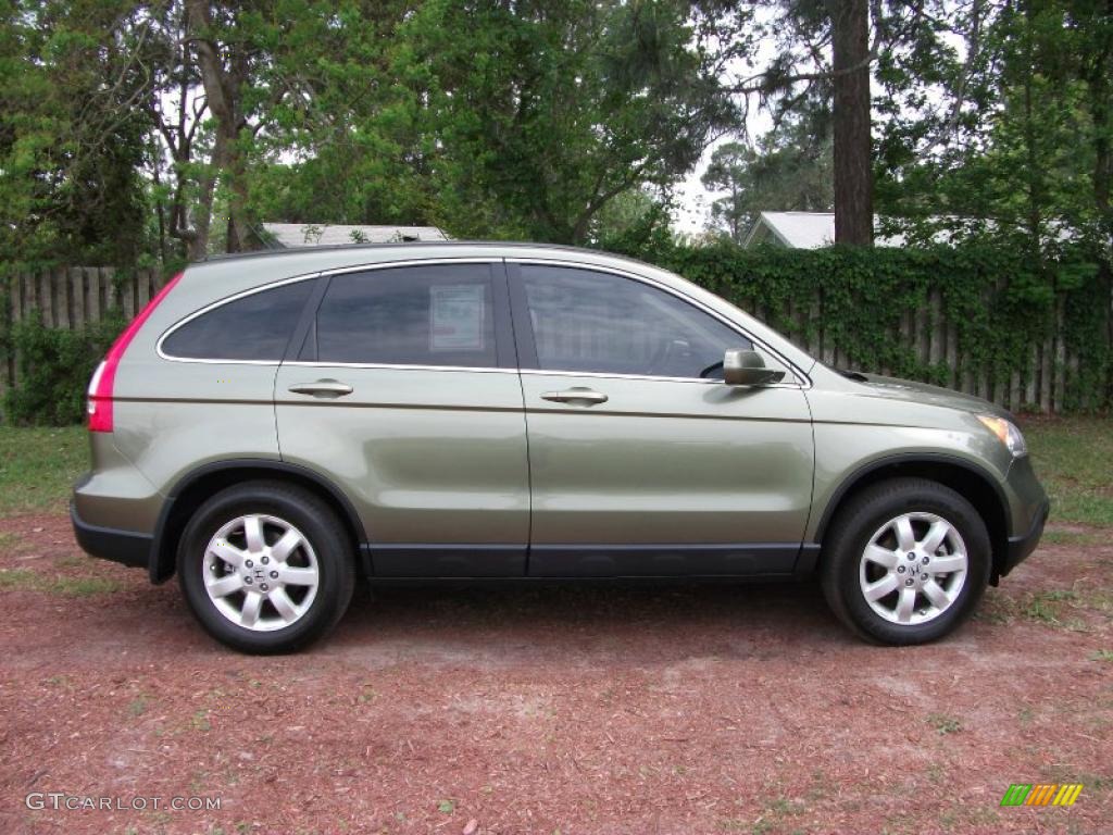 2007 CR-V EX-L - Borrego Beige Metallic / Ivory photo #1