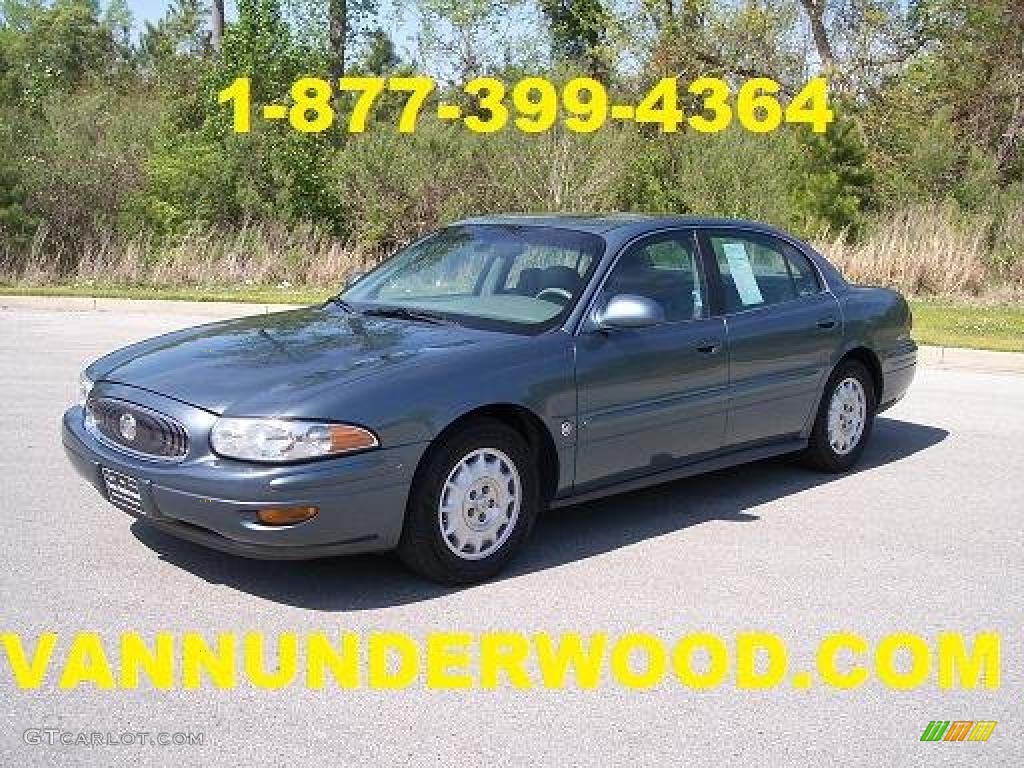 2002 LeSabre Limited - Titanium Blue Metallic / Medium Gray photo #1