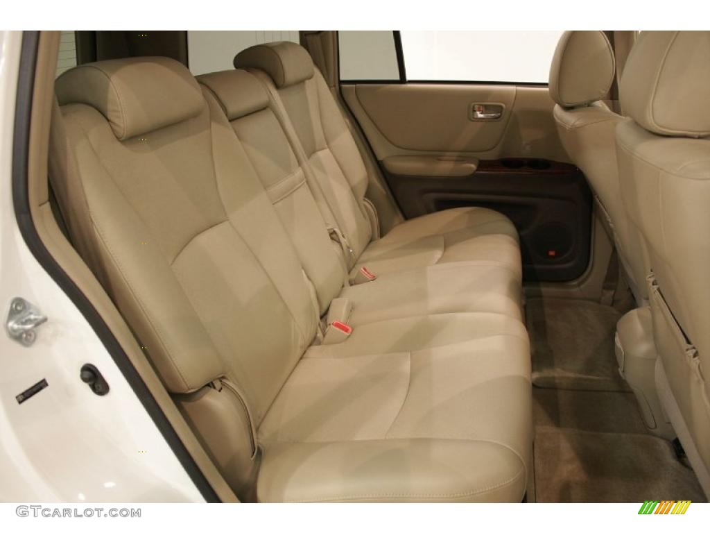2007 Highlander Limited 4WD - Super White / Ivory Beige photo #20