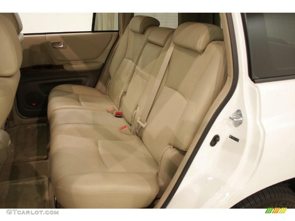 2007 Highlander Limited 4WD - Super White / Ivory Beige photo #21