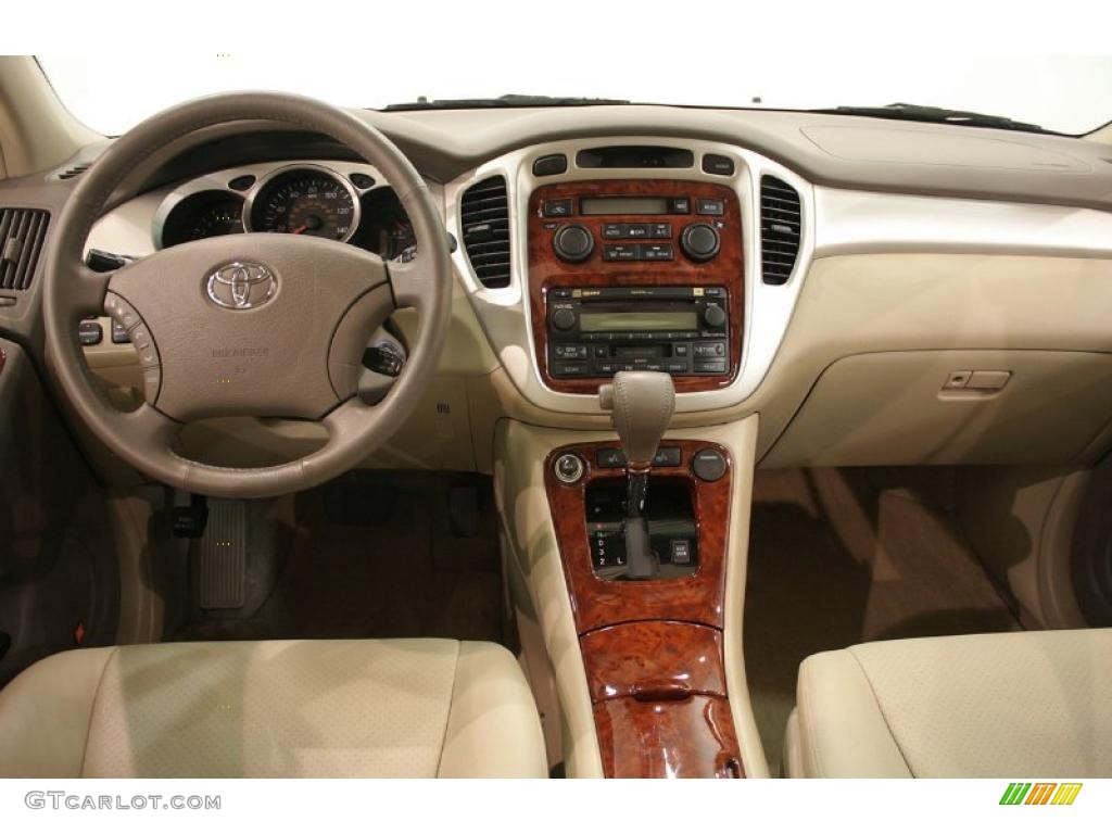 2007 Highlander Limited 4WD - Super White / Ivory Beige photo #22