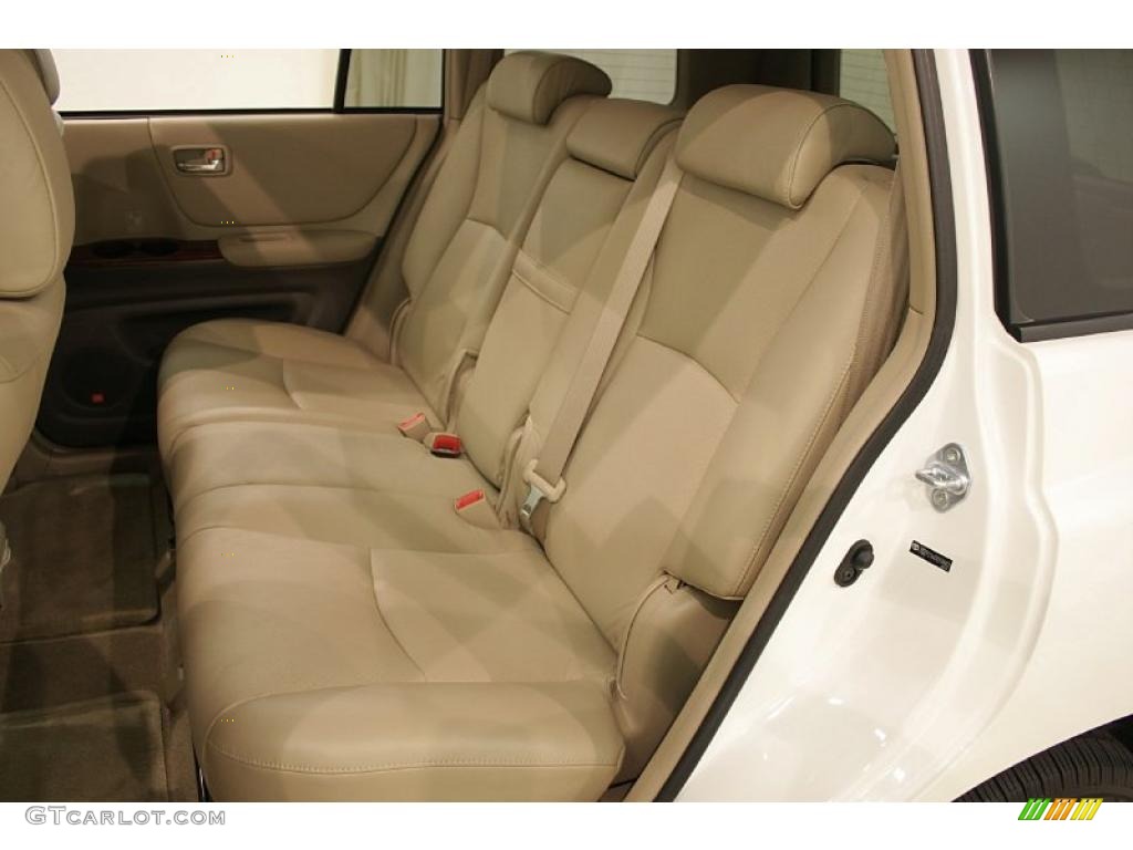 2007 Highlander Limited 4WD - Super White / Ivory Beige photo #24