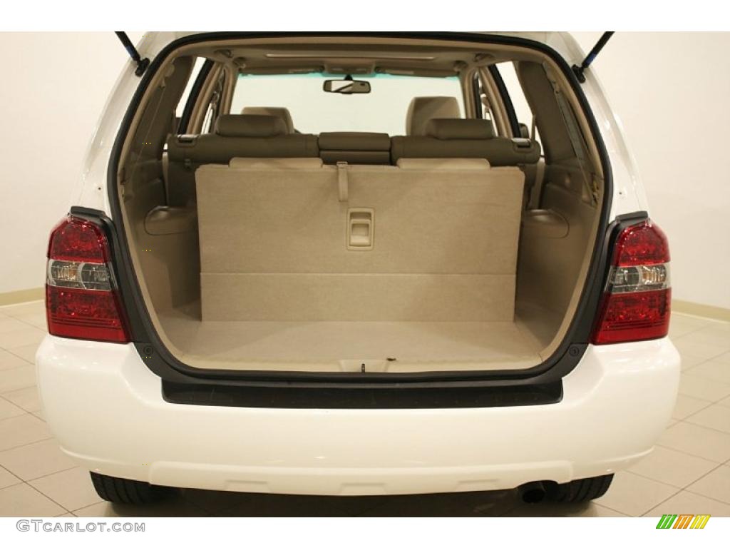 2007 Highlander Limited 4WD - Super White / Ivory Beige photo #25