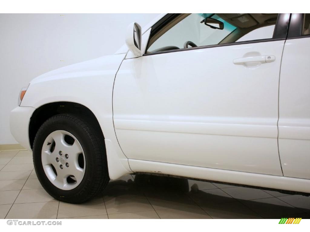 2007 Highlander Limited 4WD - Super White / Ivory Beige photo #27