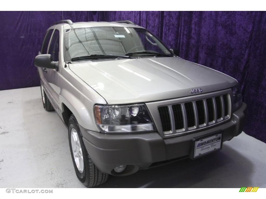 2004 Grand Cherokee Laredo - Bright Silver Metallic / Dark Slate Gray photo #44