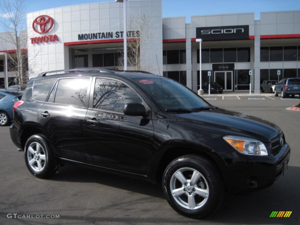2008 RAV4 4WD - Black / Taupe photo #1