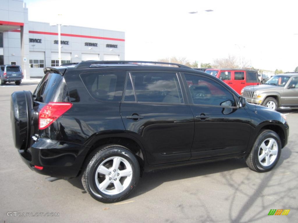 2008 RAV4 4WD - Black / Taupe photo #2
