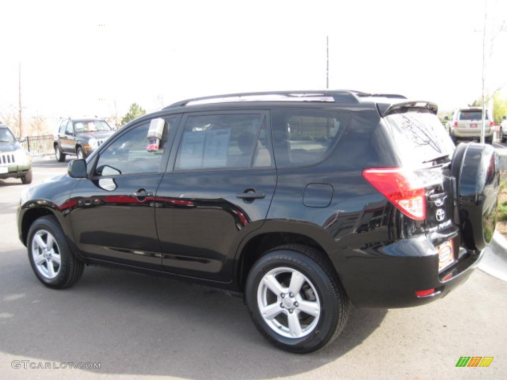 2008 RAV4 4WD - Black / Taupe photo #4