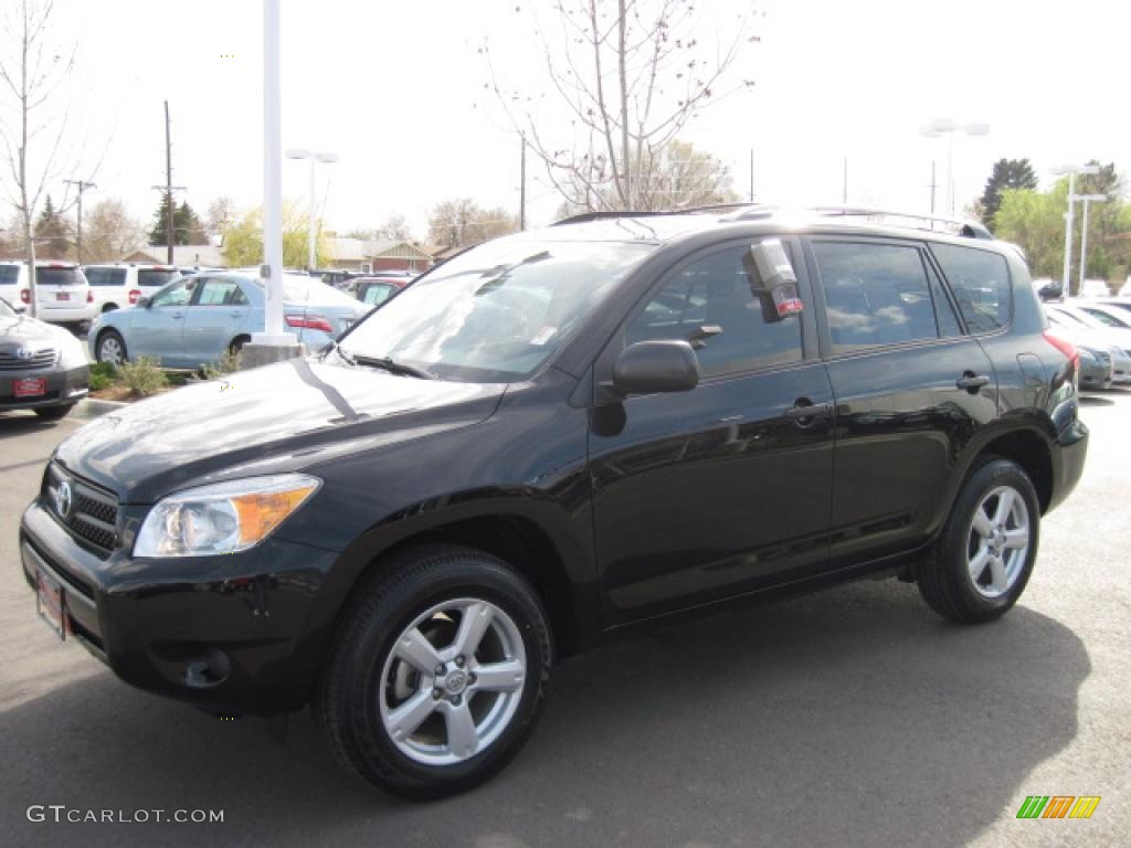 2008 RAV4 4WD - Black / Taupe photo #5