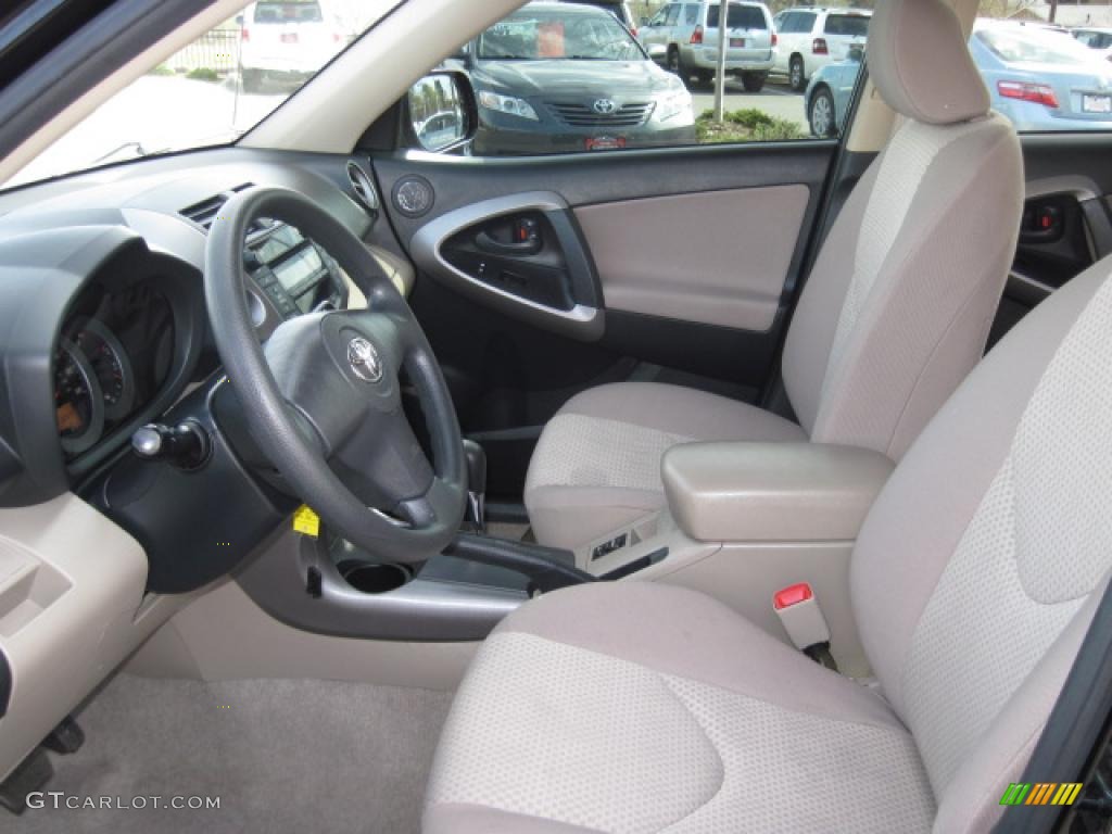2008 RAV4 4WD - Black / Taupe photo #9