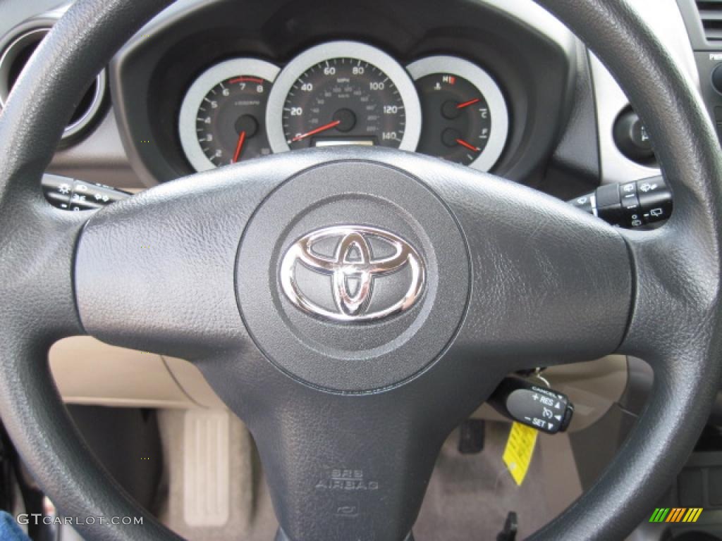 2008 RAV4 4WD - Black / Taupe photo #15