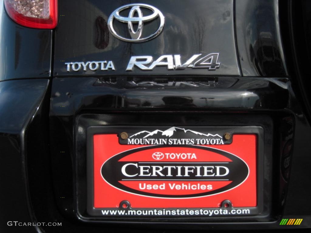 2008 RAV4 4WD - Black / Taupe photo #23