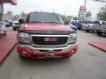 2005 Sport Red Metallic GMC Sierra 1500 SLT Crew Cab 4x4  photo #9