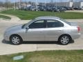 2002 Silver Pewter Hyundai Elantra GLS Sedan  photo #6