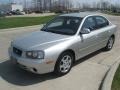 2002 Silver Pewter Hyundai Elantra GLS Sedan  photo #7