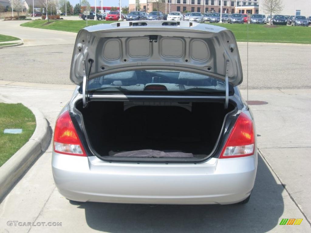 2002 Elantra GLS Sedan - Silver Pewter / Gray photo #23