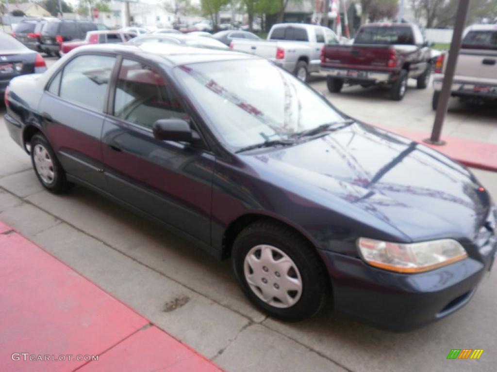 1998 Accord DX Sedan - Teal Blue Pearl / Quartz photo #5