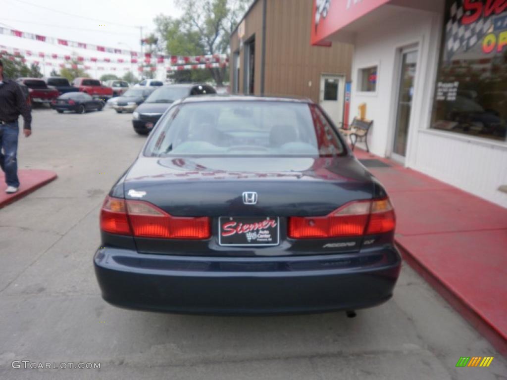 1998 Accord DX Sedan - Teal Blue Pearl / Quartz photo #7
