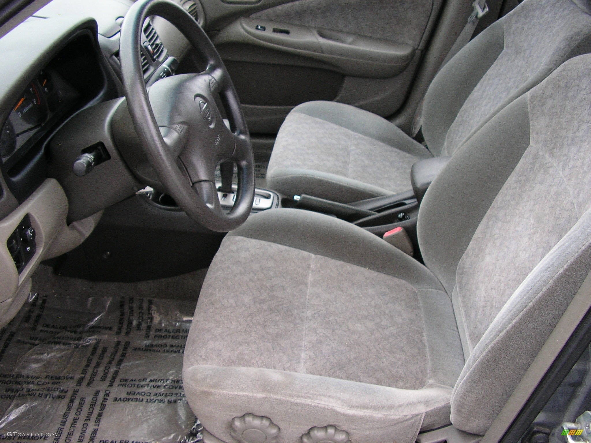 2001 Sentra GXE - Granite Gray / Sand photo #8