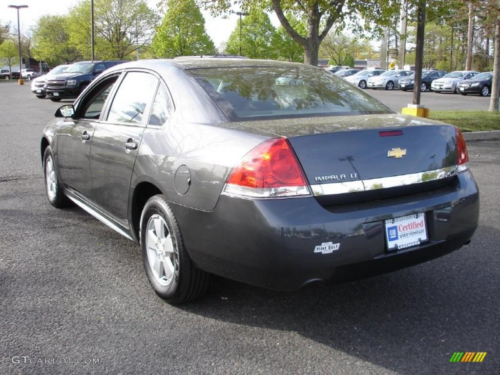 2010 Impala LT - Cyber Gray Metallic / Ebony photo #6